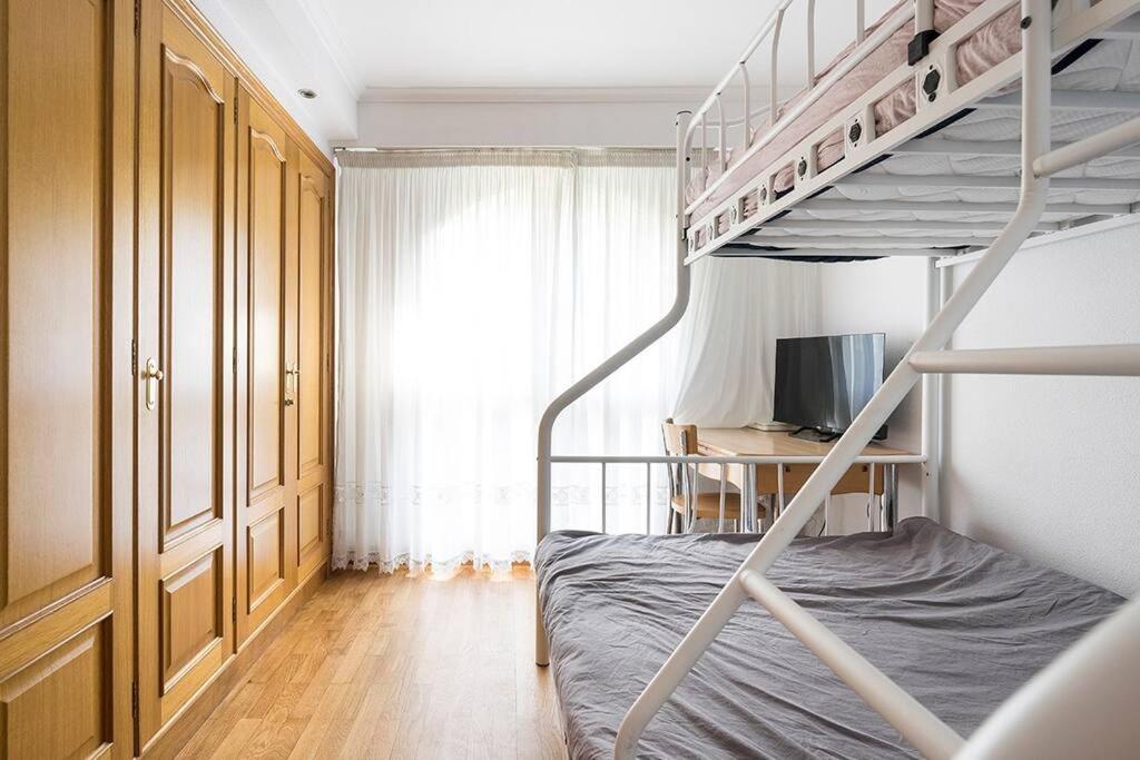 New Apartment & Terrace. Steps To Ondarreta Beach Anorga-Lugariz Luaran gambar