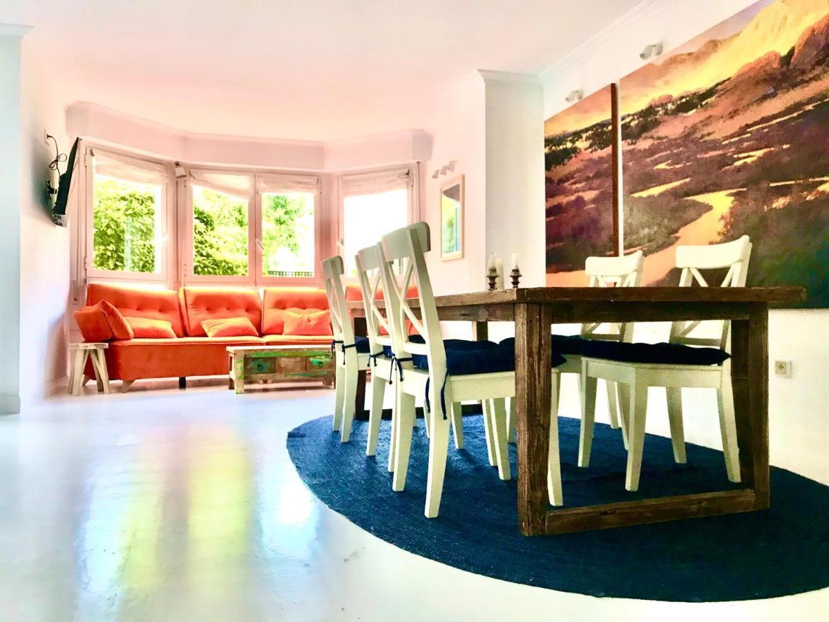 New Apartment & Terrace. Steps To Ondarreta Beach Anorga-Lugariz Luaran gambar