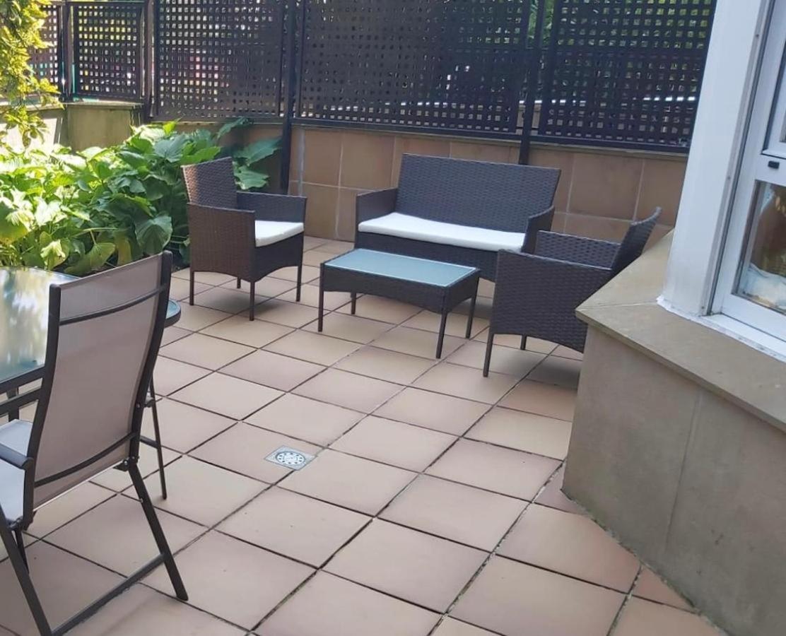 New Apartment & Terrace. Steps To Ondarreta Beach Anorga-Lugariz Luaran gambar